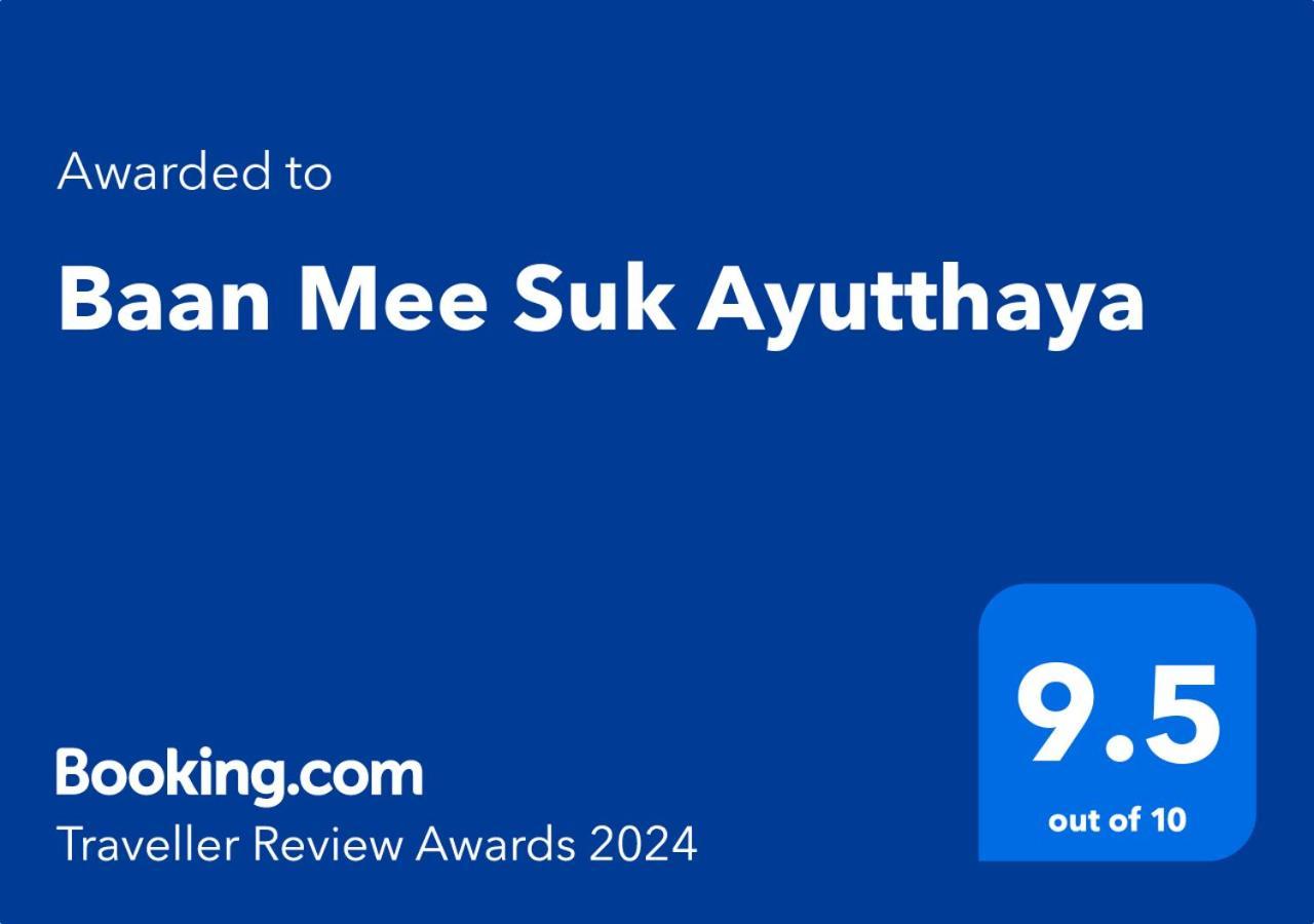 Baan Mee Suk Ayutthaya Hostel Ngoại thất bức ảnh